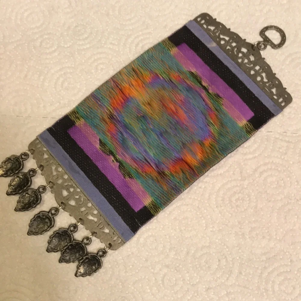 Chakra inspired mini wall hanging